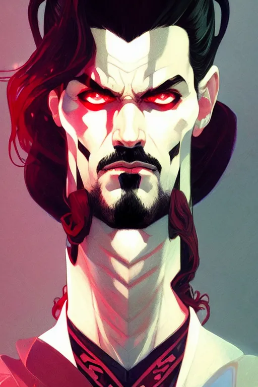 Prompt: a portrait of mister sinister, fantasy, sharp focus, intricate, elegant, digital painting, artstation, matte, highly detailed, concept art, illustration, ambient lighting, art by ilya kuvshinov, artgerm, alphonse mucha, and greg rutkowski