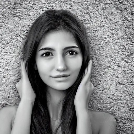 Image similar to face of greek nose girl