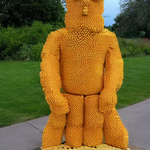 Image similar to man made out of bees