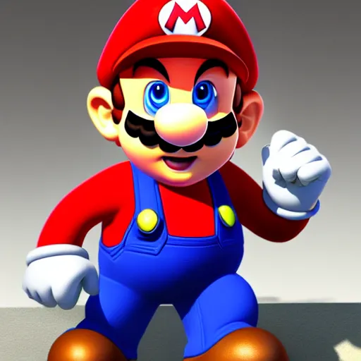 mario if he real, photorealistic, cgi render, | Stable Diffusion | OpenArt