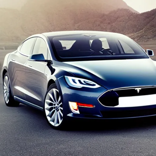 Prompt: the new ford tesla