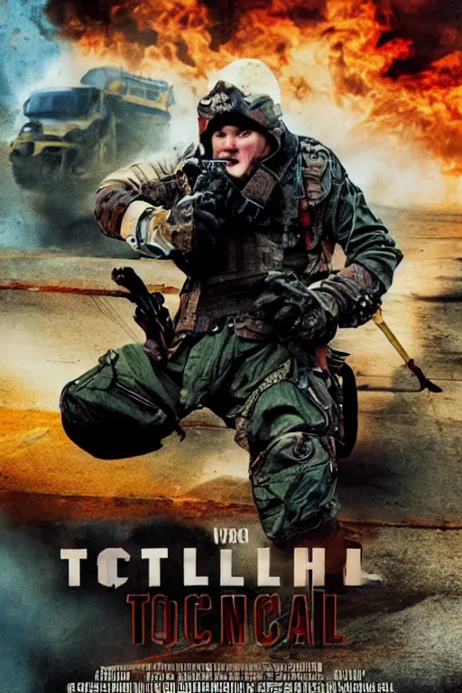 Image similar to action movie poster, mitch mconnell as a tortoise