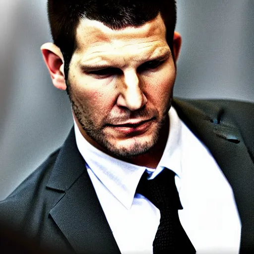 Image similar to david boreanaz as chris redfield