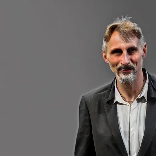 Image similar to photo of the god jurgen schmidhuber, godfather of all ai, all - powerful being