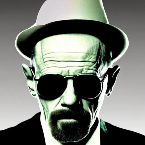 Image similar to Heisenburg mad and balding