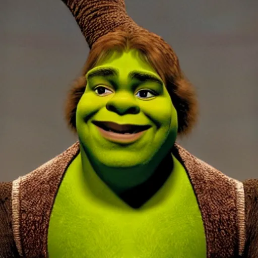 Prompt: mike myers as shrek