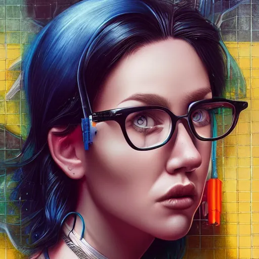 Image similar to bingo rimer portrait, Pixar style, by Tristan Eaton Stanley Artgerm and Tom Bagshaw.