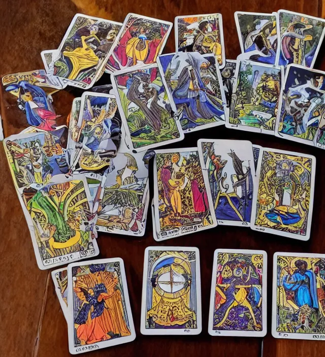 Prompt: tarot godness