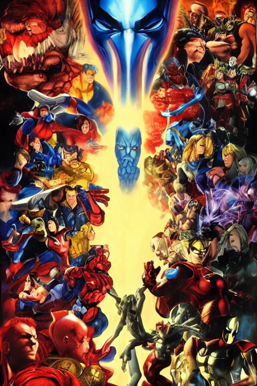 996439 4K Marvel Vs Capcom artwork Marvel vs Capcom 3 Fate of Two  Worlds hero SpiderMan  Rare Gallery HD Wallpapers