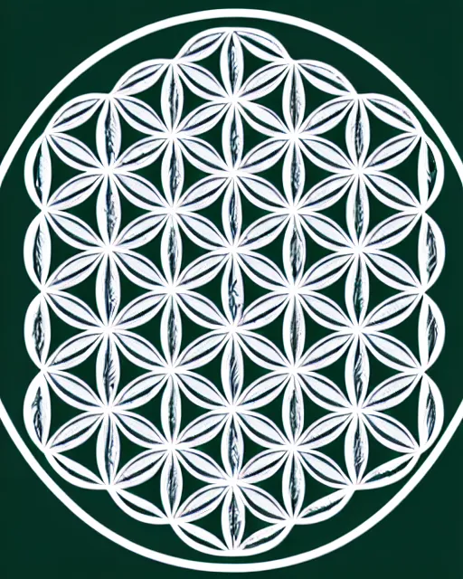 Image similar to flower of life