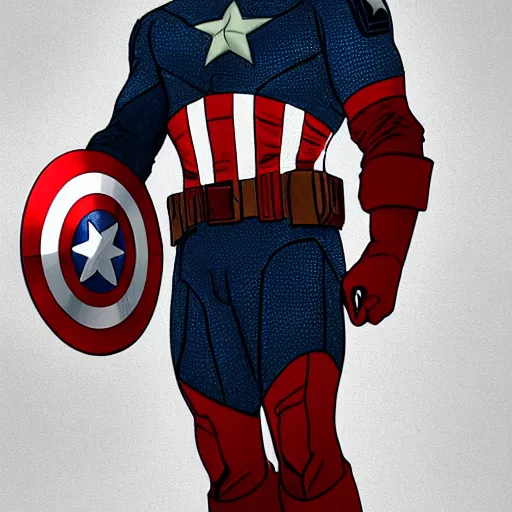 Prompt: sebastian stan as captain america