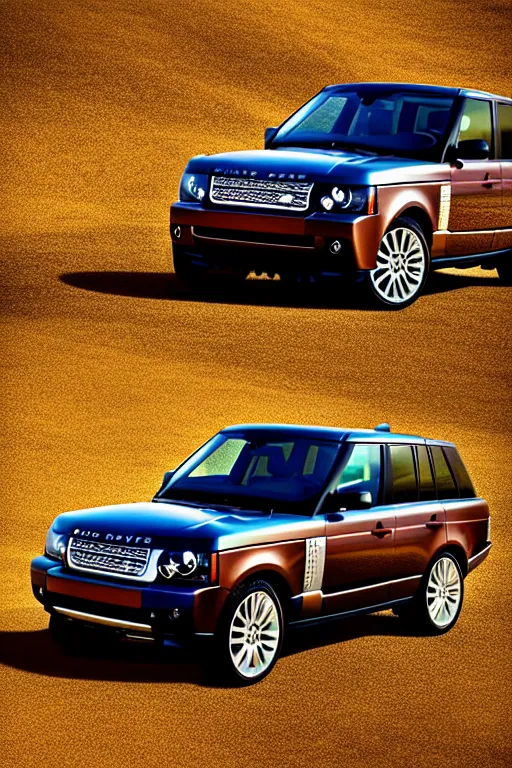 Prompt: drove land rover range rover in hill, aesthetic, popular subject art style, pop art style, by mike swiderek, jorge lacera, ben lo, tyler west,, ultrarealistic, sharp focus, intricate, ultra high definition, ultra resolution details, no duplicate, proportional, shadow effect, baroque environment