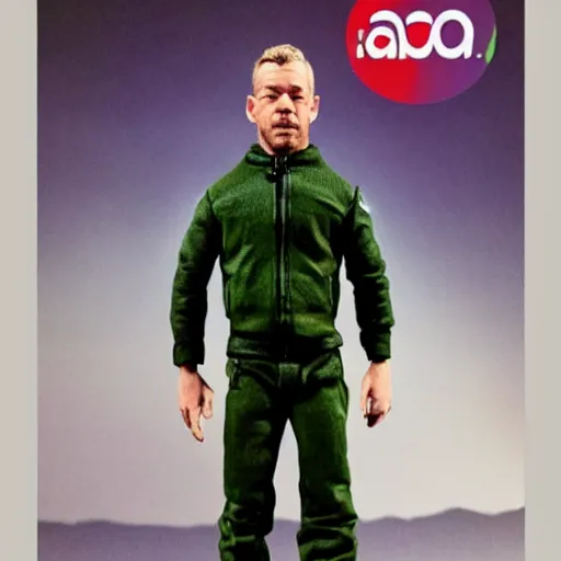 Image similar to diplo, as an action figure, ebay photo