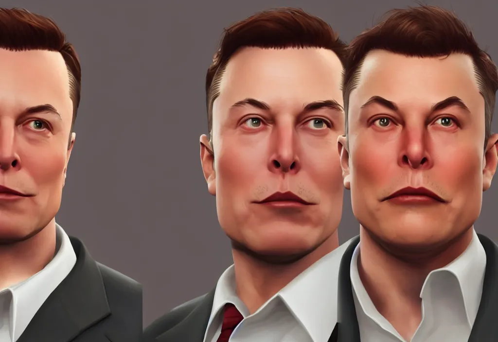 Image similar to elon musk in team fortress 2, elon musk in the video game team fortress, gameplay screenshot, close up, 3 d rendering. unreal engine. amazing likeness. very detailed.