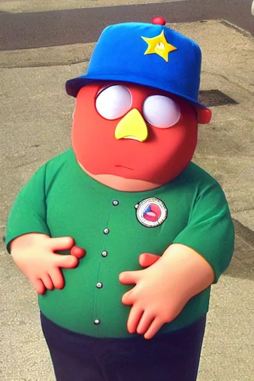 Prompt: Eric Cartman from South Park as a real life 3d human