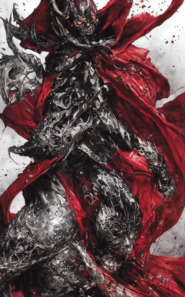 Prompt: spawn concept art by lee bermejo and greg rutkowski