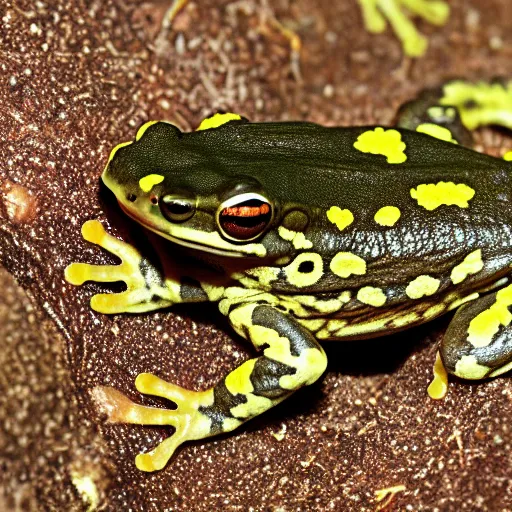 Image similar to frog toad newt salamander, amphibian collective, award - winning photography, photojournalism