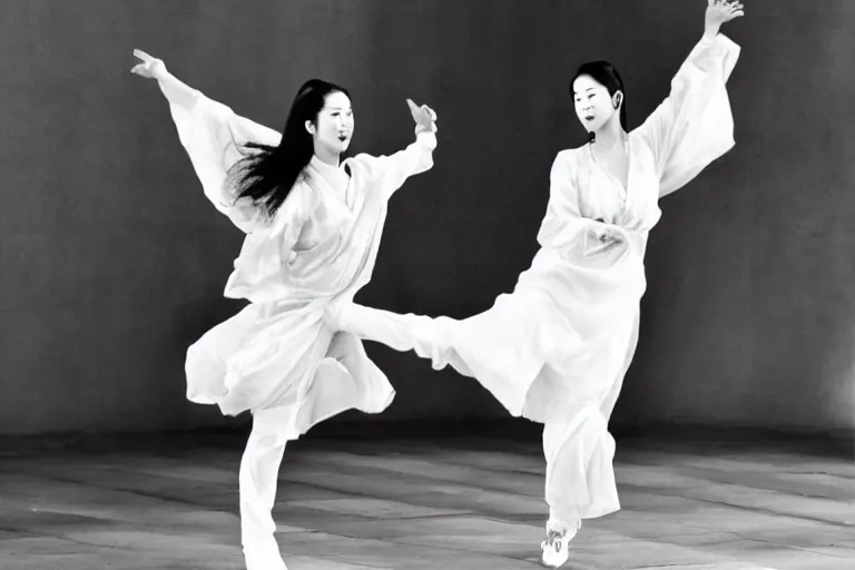 Image similar to Liu Yifei dancing