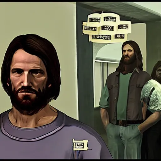 Prompt: Jesus Christ in GTA IV