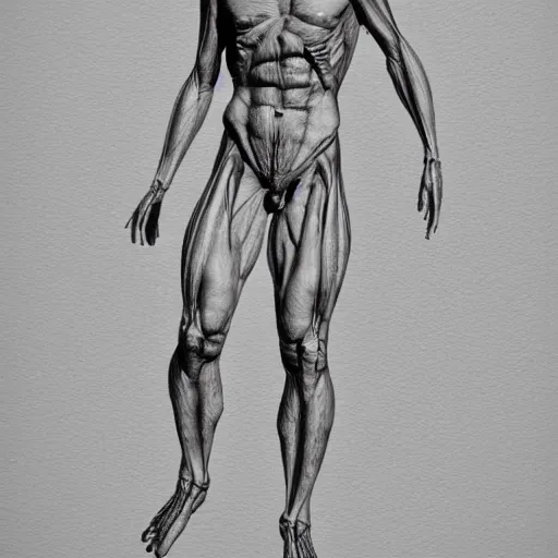 Prompt: anatomy study