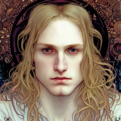 realistic detailed face portrait of johan liebert from | Stable ...