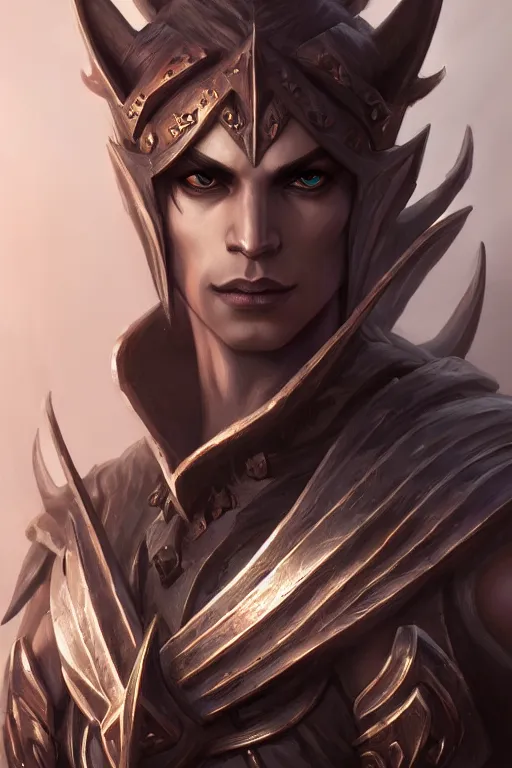 Image similar to dark elf prince, highly detailed, d & d, fantasy, highly detailed, digital painting, trending on artstation, concept art, sharp focus, illustration, global illumination, shaded, art by artgerm and greg rutkowski and fuji choko and viktoria gavrilenko and hoang lap