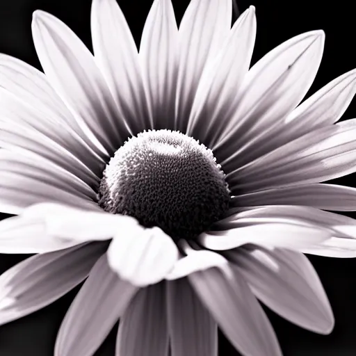 Image similar to a flower in infrared