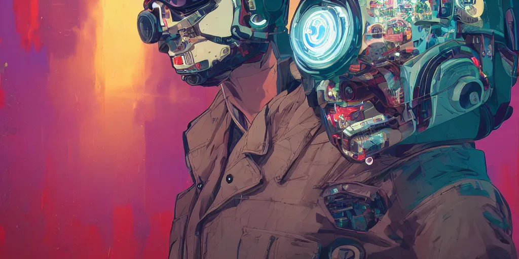 Image similar to a face covered with computer circuits, art gta 5 cover, official fanart behance hd artstation by tristan eaton, jesper ejsing, by rhads, makoto shinkai and lois van baarle, ilya kuvshinov, ossdraws, that looks like it is from borderlands and by feng zhu and loish and laurie greasley, victo