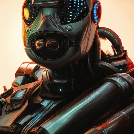 Image similar to a hyper real comic book style portait painting of robots made of spaghetti, unreal 5, hyperrealistic, octane render, cosplay, rpg portrait, dynamic lighting