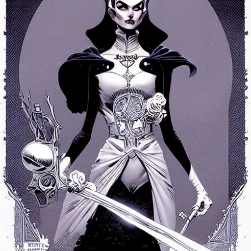 Image similar to medium portrait soft light, by killian eng and joe fenton and martin deschambault, inspired by victorian villains of dc comics, fine, sharp high detail,