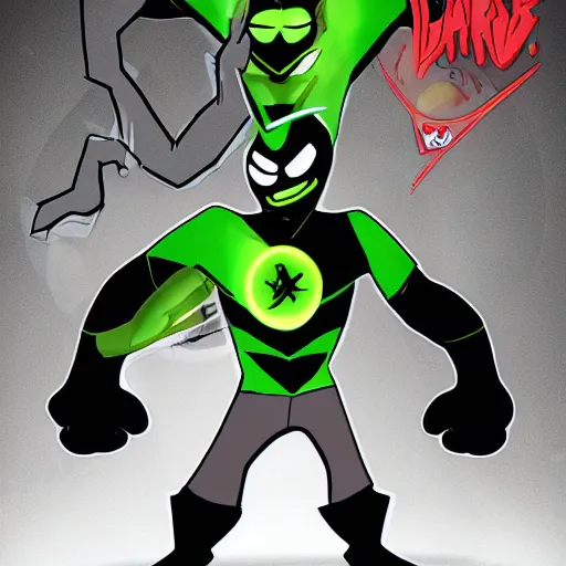 Prompt: dark and evil ben 1 0 n - 9