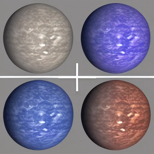 Image similar to planet uv texture, realistic, detailed, 8k, seemless,