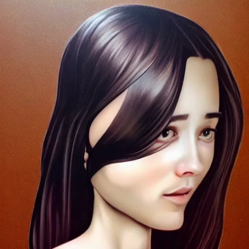 Image similar to “These 3D girl portraits are unbelievably realistic.”