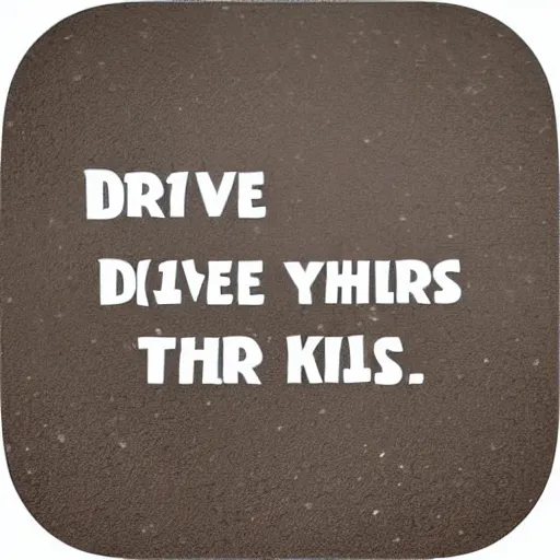 Image similar to drive like your kids