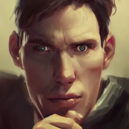 Image similar to a portrait of jerma985 by Greg Rutkowski, digital art, trending on artstation, anime arts, featured on Pixiv, HD, 8K, highly detailed, good lighting, beautiful, epic, masterpiece - H 768