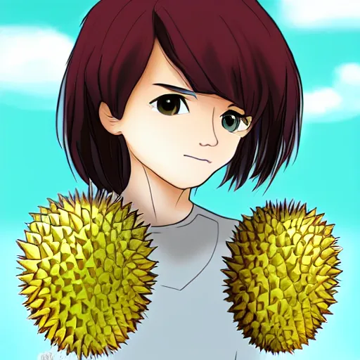 Image similar to humanized durian