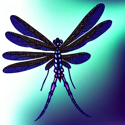 Image similar to dragonfly recording a new music, dark fantasy, electronic music, rave, HD, strong contrast