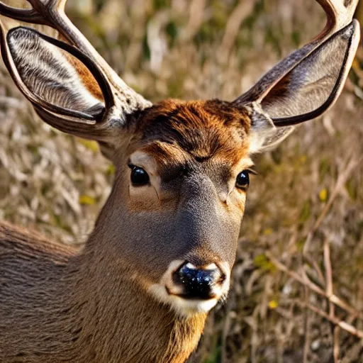 Prompt: a deer with taco antlers, nature photography, weird, 8k,