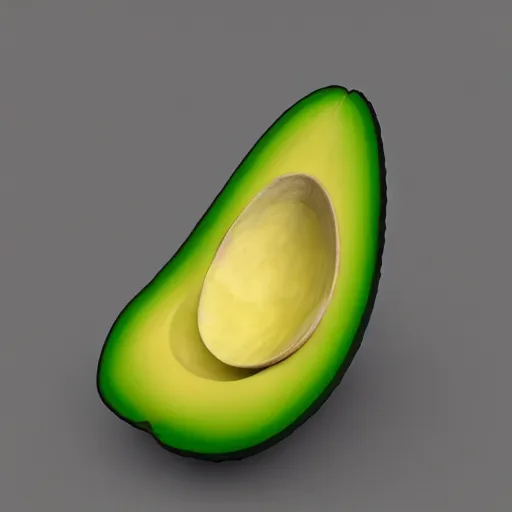 Image similar to avocado chair trending on artstation 4 k hd high detail octane render