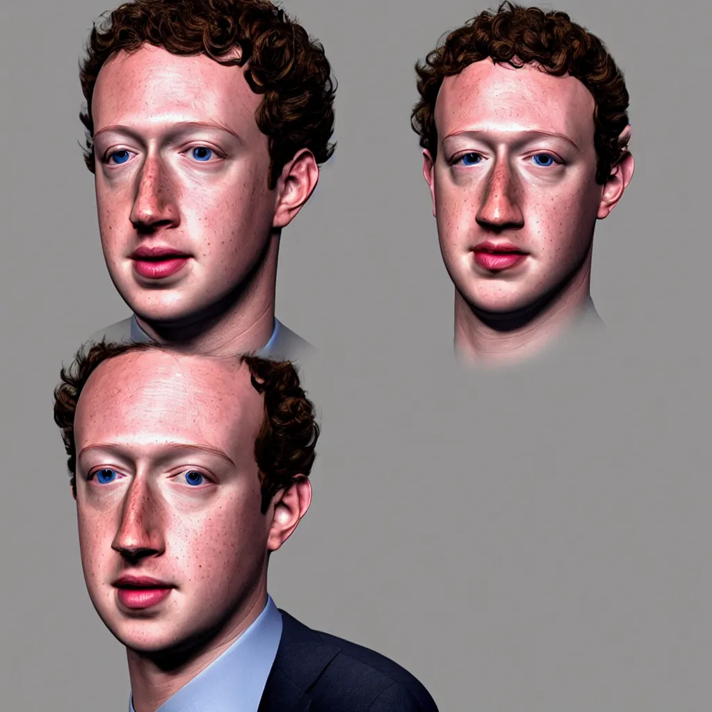 Image similar to the zuck, hyper realistic, 4 k