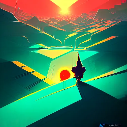 Prompt: curled perspective digital art of free palestina by anton fadeev