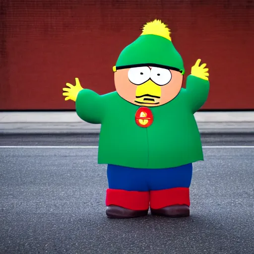 Image similar to angry Eric Cartman as a real life human, XF IQ4, f/1.4, ISO 200, 1/160s, 8K, RAW, unedited, symmetrical balance, in-frame