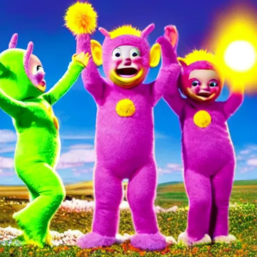 Image similar to Sea Monkeys Teletubbies