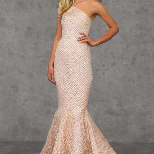 Image similar to fish creep prom dress jesus mountain express