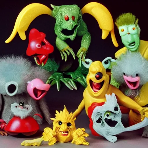 Prompt: Critters (1986), McDonald's Happy Meal toy