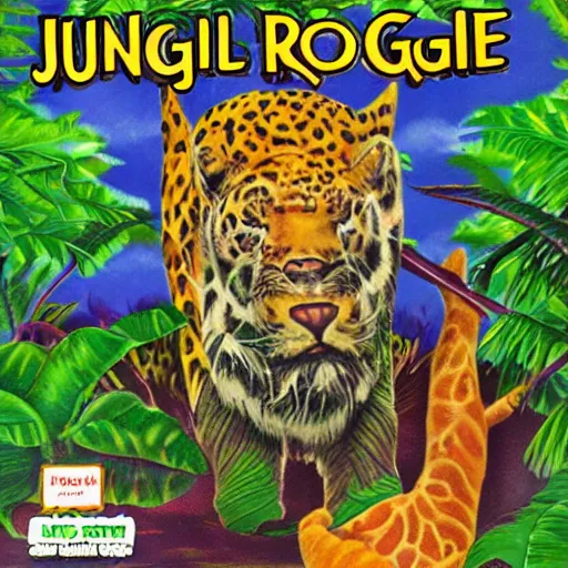 Prompt: jungle boogie man