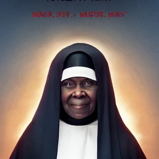 Prompt: sister mary clarence as the nun ( 2 0 1 8 ) horror film