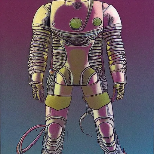 Image similar to techno - spirit utopian gallant knight, future perfect, award winning art by moebius