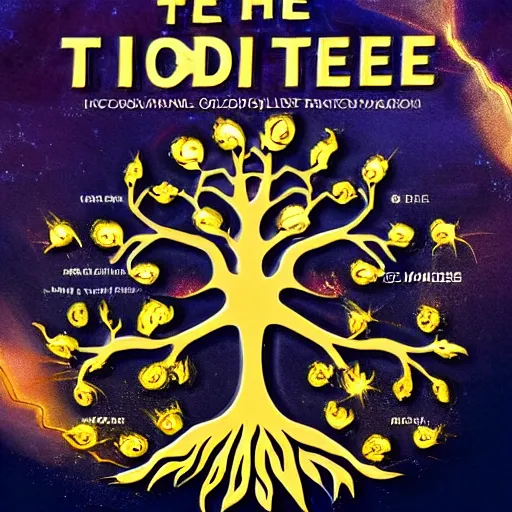 Image similar to the holy golden tree of life, amazing award winning cinematic, ultra detailed