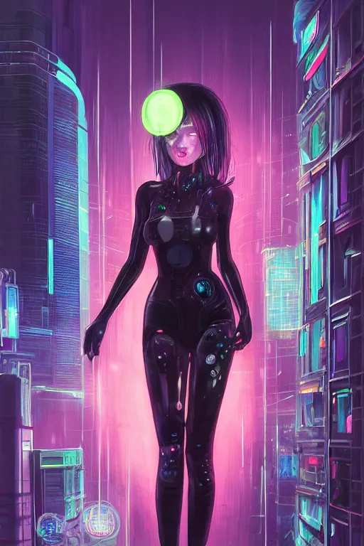 Image similar to portrait futuristic hi-energy cyberpunk young Guardian female, in futuristic heavily raindrop tokyo rooftop cyberpunk night, ssci-fi, fantasy, intricate, very very beautiful, elegant, neon light, highly detailed, digital painting, concept art, human anatomy, soft light, hdri, smooth, sharp focus, illustration, art by tian zi and alphonse mucha and WLOP and craig mullins